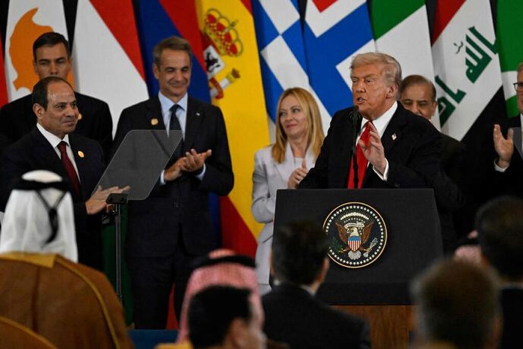 Il meeting per la pace in Egitto