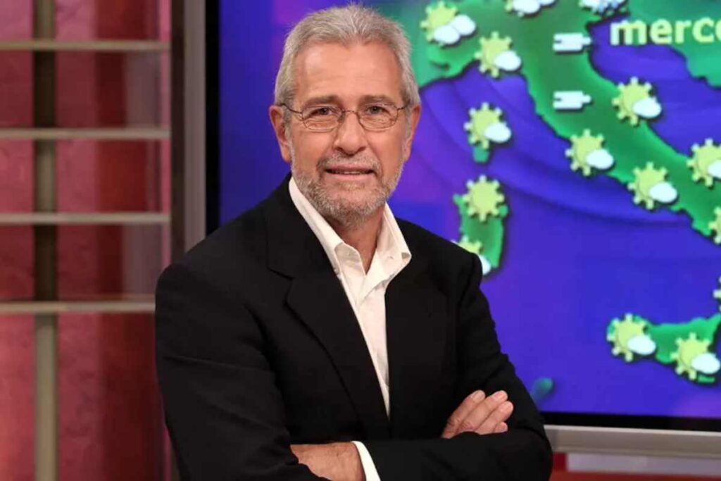 Il meteorologo Paolo Sottocorona