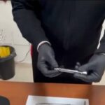 Penna pistola sequestrata