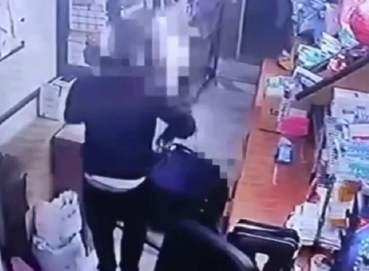 Picchia la moglie al negozio