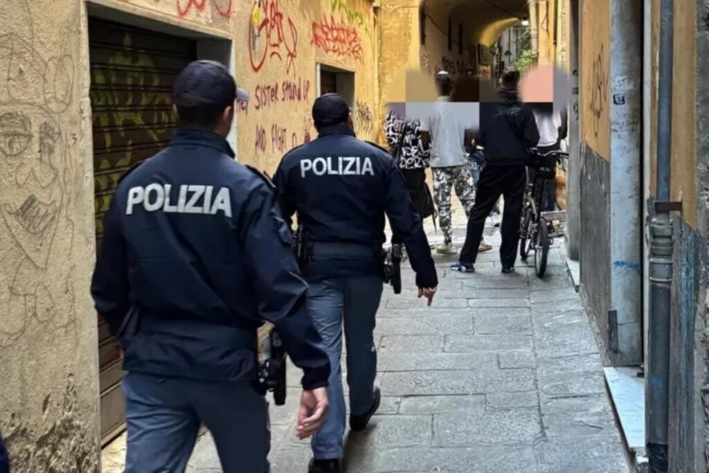 polizia a genova