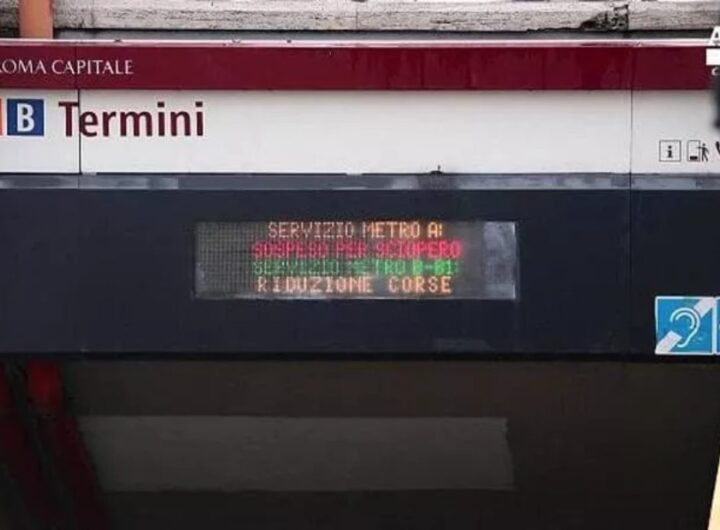 sciopero termini metro