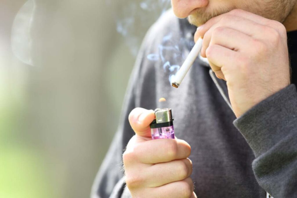 sigaretta accensione