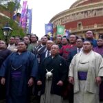 Lottatori si sumo a Londra