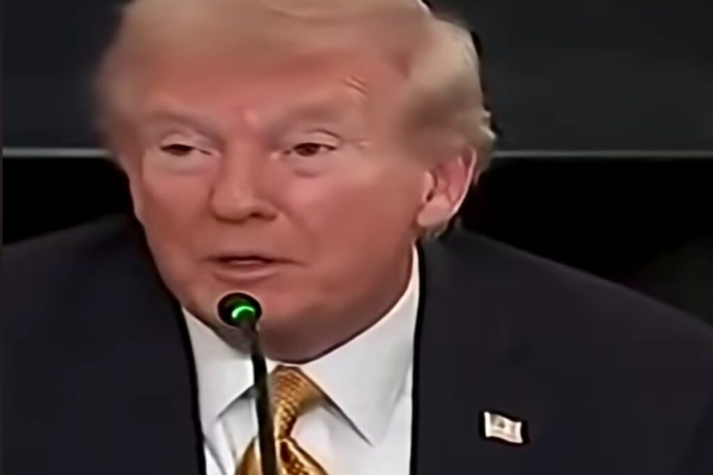 Trump interrompe giornalista francese