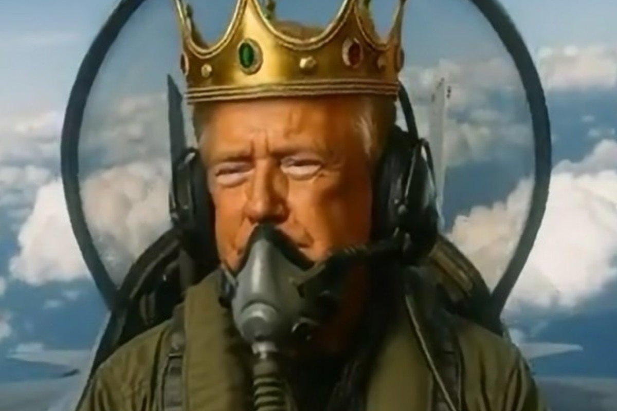 Domenica si vota, in Campania si gioca il futuro di Schlein: che fosse lei il vero obiettivo di Garofani? Nella foto Donald Trump re visto dalla AI