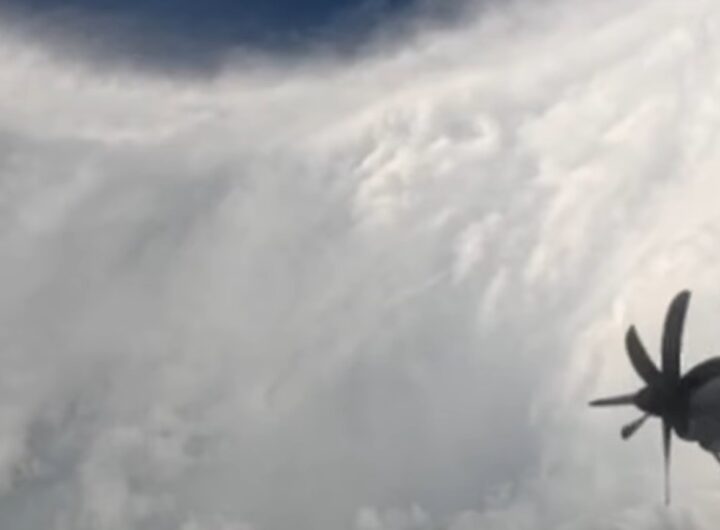 dentro uragano melissa