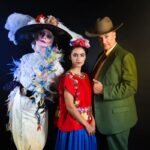 Frida Opera Musical, tre attori protagonisti in posa