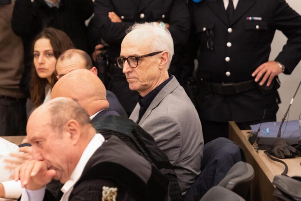 Giampiero Gualandi in tribunale