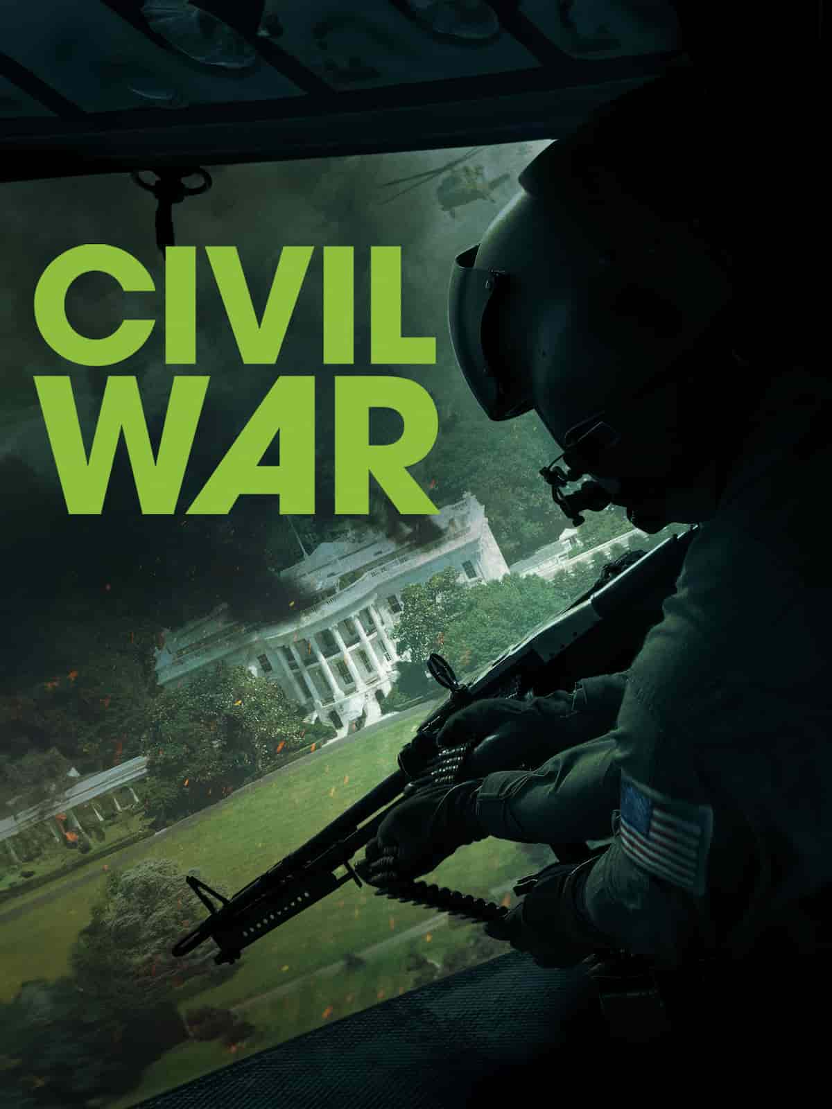 Civil War, come Trump prepara gli USA al bicentenario della Guerra civile, tutto è possibile, ecco perché, nella foto la locandina del film