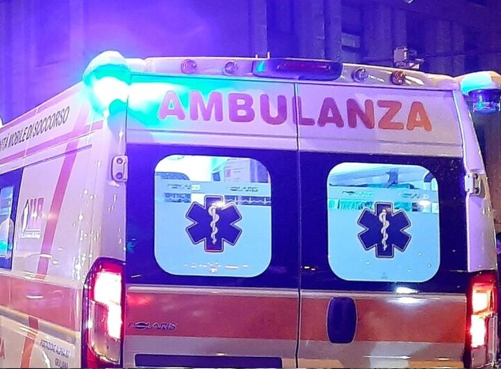 Un'ambulanza