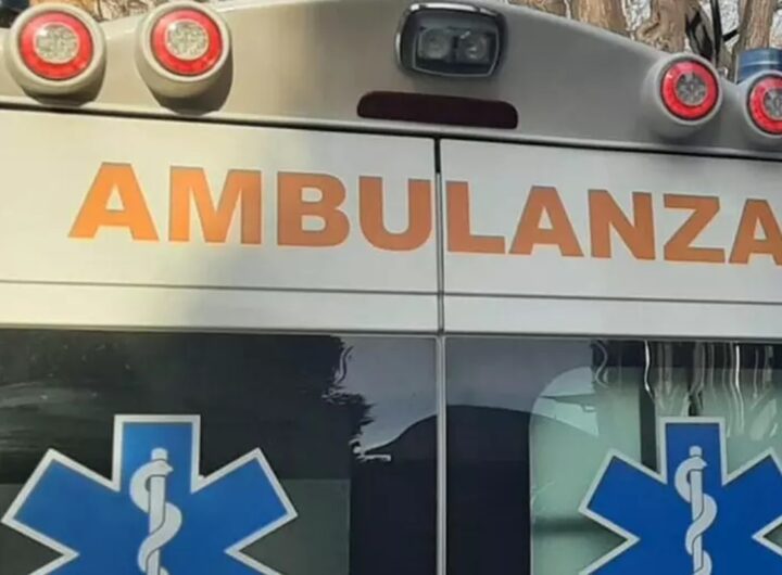 Un'ambulanza