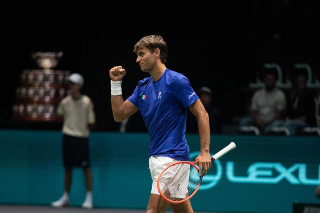 Il tennista Flavio Cobolli