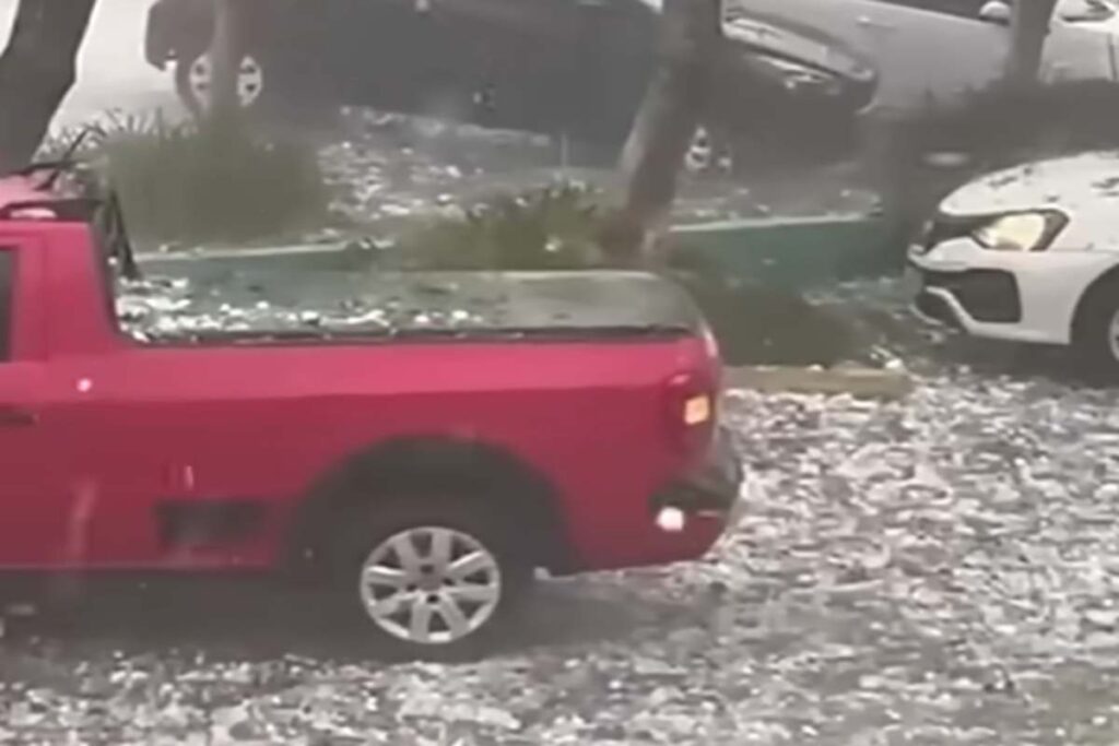 Grandinata record in Brasile