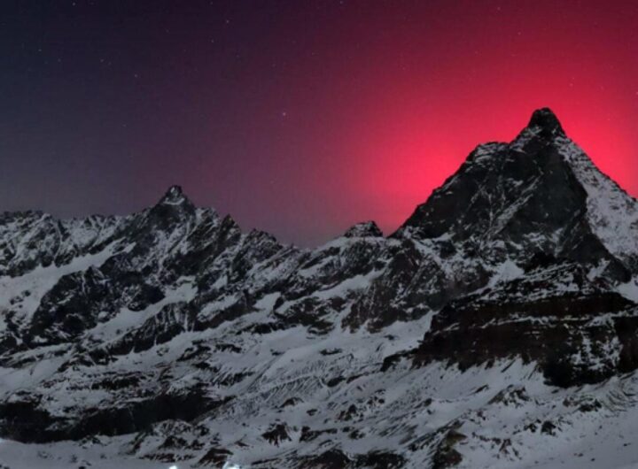 Tempesta geomagnetica monte cervino