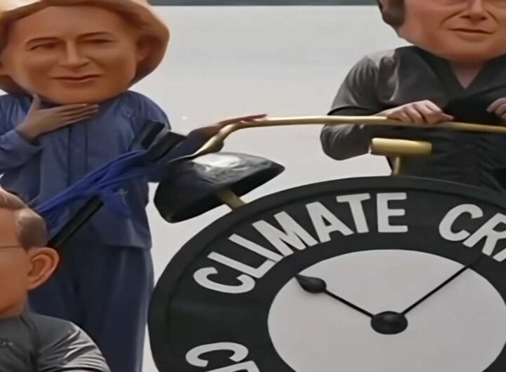 COP30, attivisti indossano maschere giganti dei leader mondiali