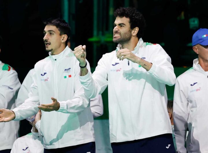 coppa davis berrettini esulta