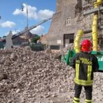 crollo muro fori imperiali