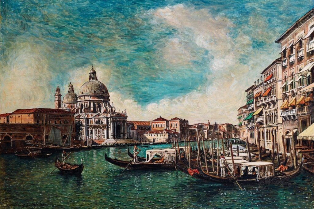 Il Canal Grande di Giorgio De Chirico
