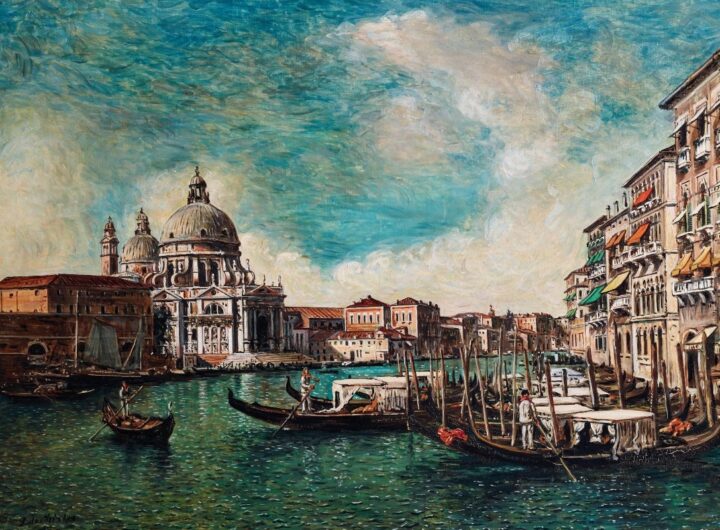 Il Canal Grande di Giorgio De Chirico