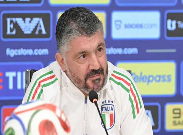 Gattuo in conferenza stampa