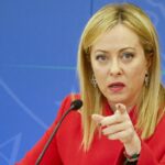 La premier, Giorgia Meloni