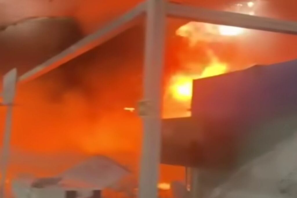 Incendio inun padiglione della Cop30 in Brasile