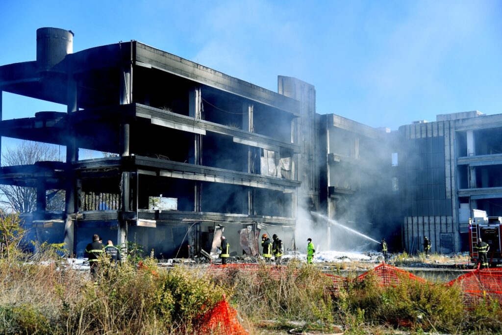 incendio roma est