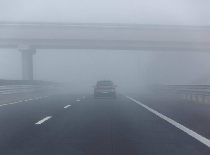 Nebbia in autostrada