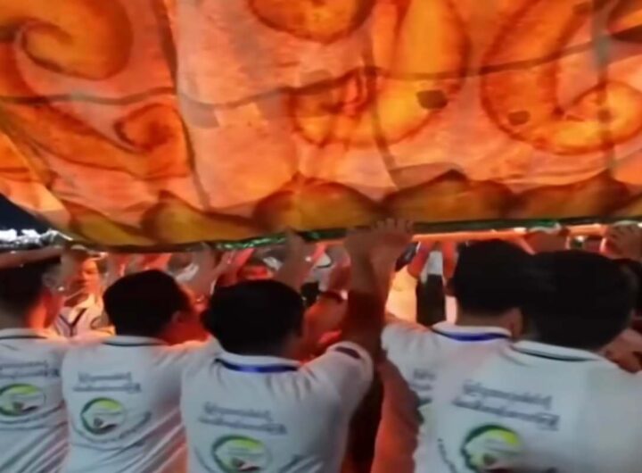 Festeggiamenti in Myanmar per la fine della stagione delle piogge