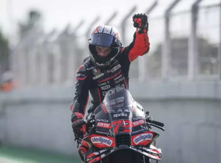 Il pilota Marco Bezzecchi