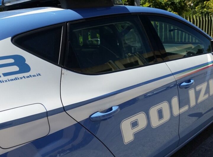 Una volante della polizia
