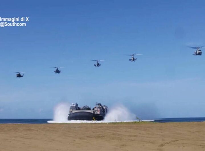 Le esercitazioni dei Marines a Porto Rico