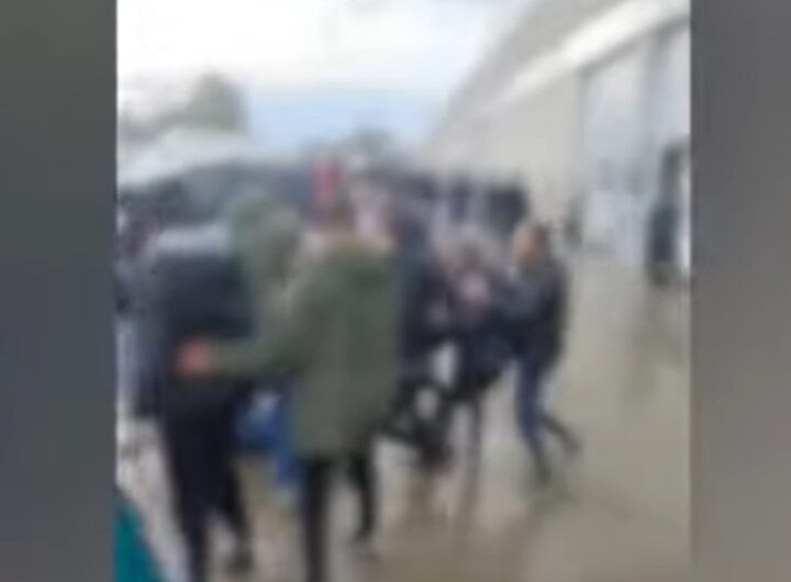 aggressione ad agenti digos a prato