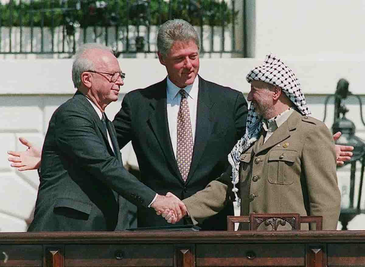 rabin arafat clinton