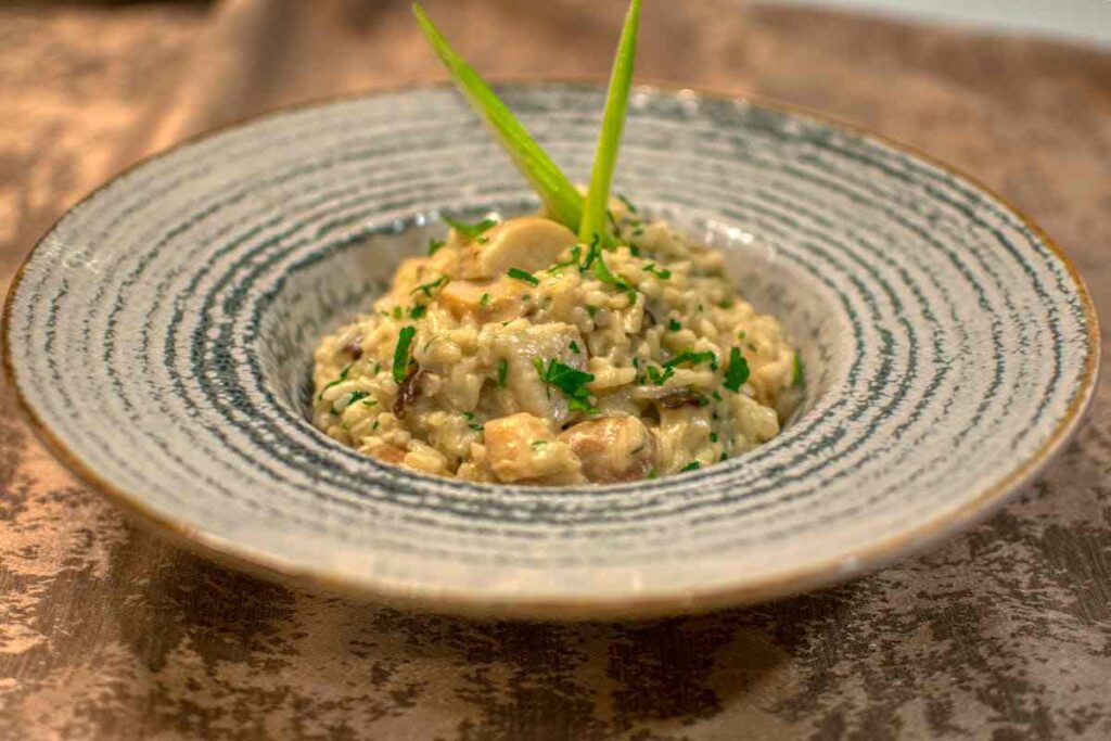 risotto ai funghi porcini