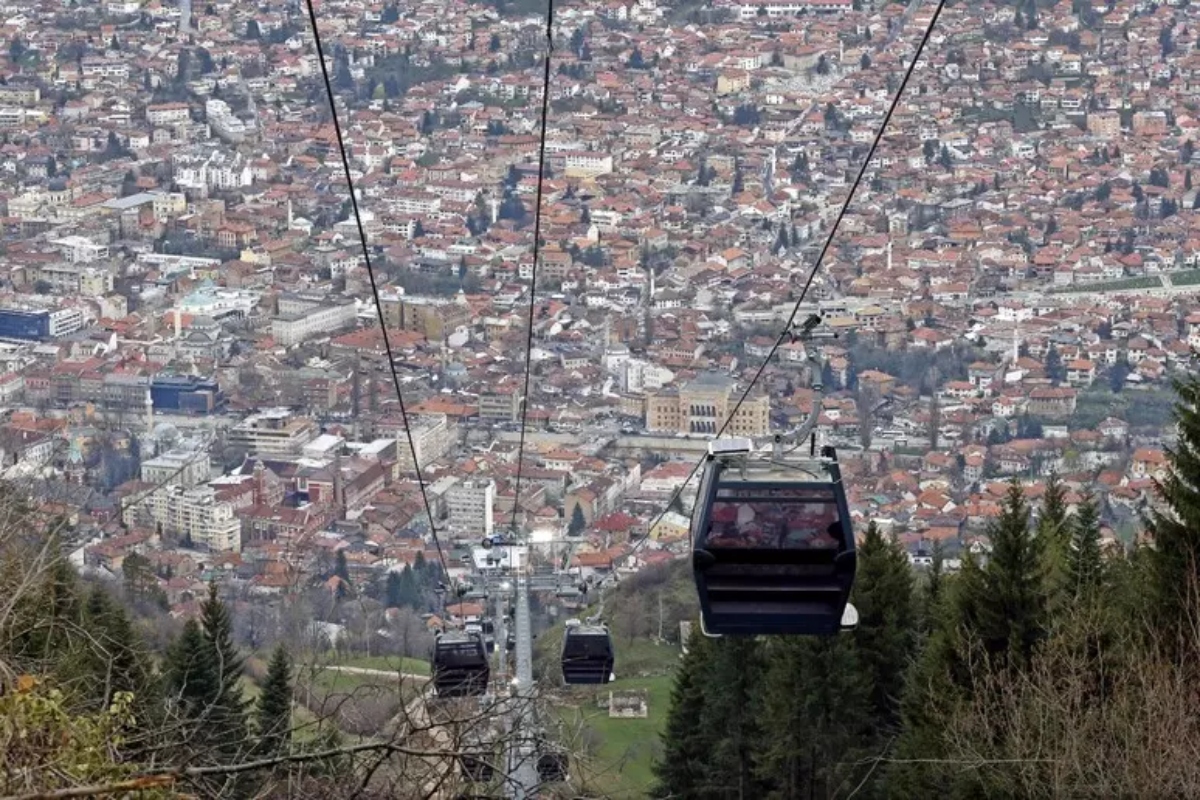 sarajevo dall'alto