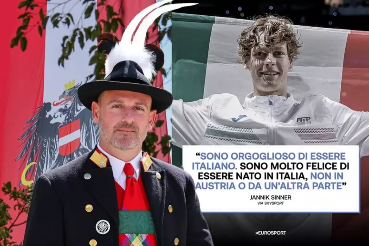 Gli Shutzen sudtirolesi contro Sinner “felice di esser nato in Italia”. L’appello suona come una minaccia