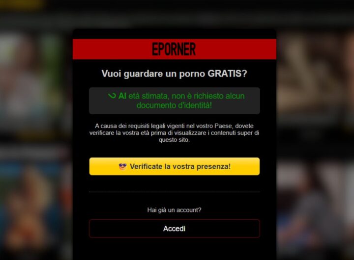 sito porno verifica età