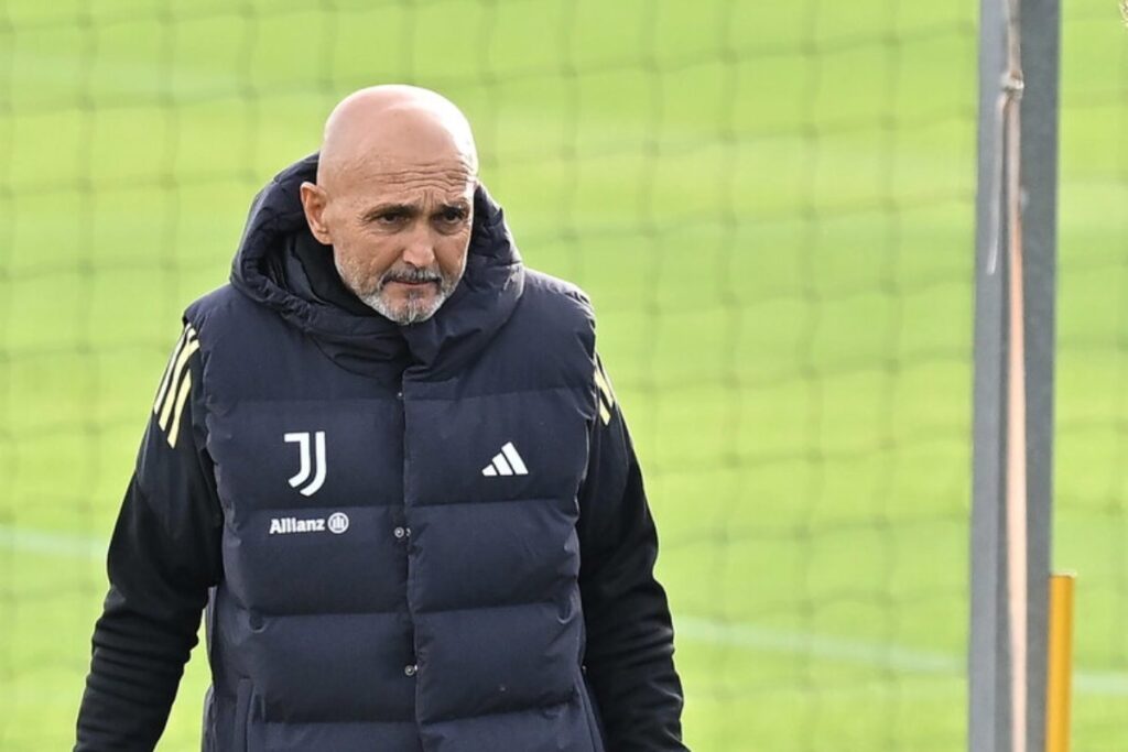 spalletti allenamento juve