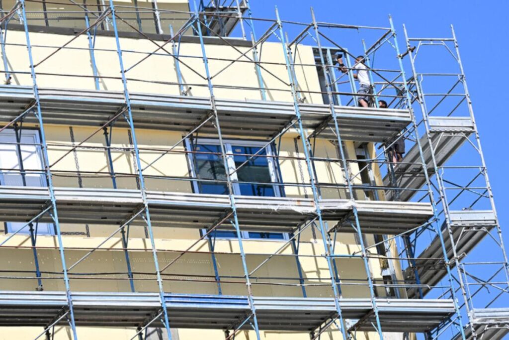 lavori in un palazzo