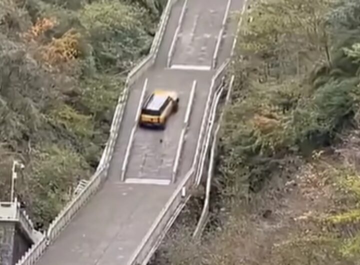 suv cinese scala montagna