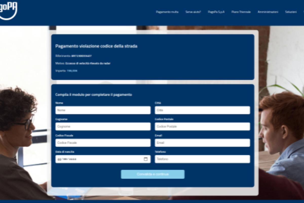 La truffa del finto PagoPa: email per problemi nel pagamento della multa, poi ti svuotano il conto