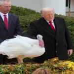 La salute di Trump allarma gli americani: ecco i sintomi del declino fisico e mentale , nella fotoTrump e la grazia ai tacchini per il giorno del Ringraziamento