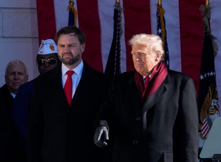 trump alla parata dei veterani