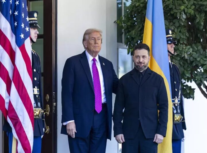 Donald Trump e Volodymyr Zelensky