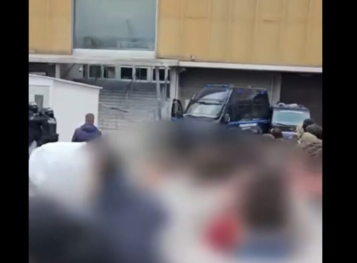 blindato della polizia penitenziaria