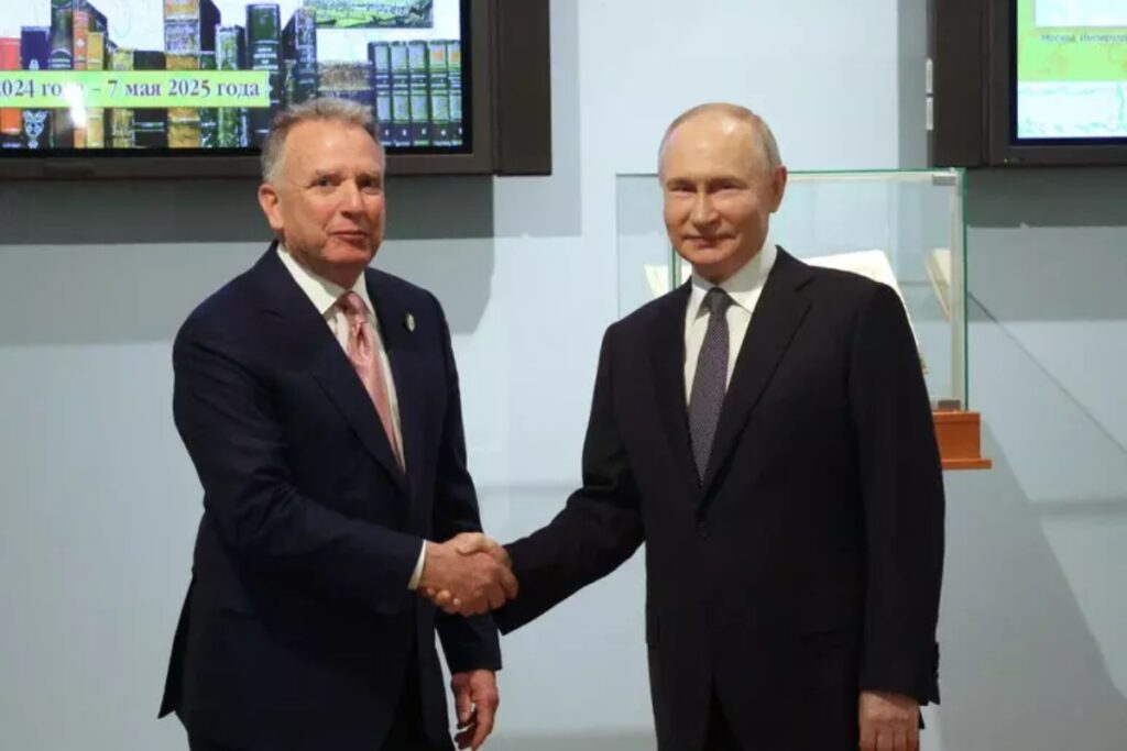 steve witkoff e vladimir putin