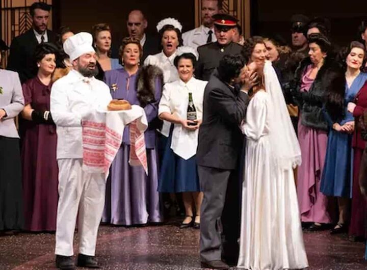 Inaugurata alla Scala la stagione lirica con “Lady Macbet” di Sostakovic, in piazza proteste di artisti e pro Pal, nella foto Una Lady Macbeth del distretto di Mcensk’ di Dmitrij Šostakovič