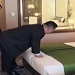 Kim Jong-un testa la "morbidezza" di un materasso